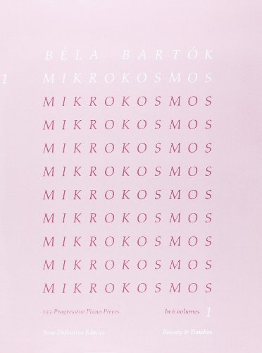 Mikrokosmos 1 - Volume 1 : 153 Progressive Piano Pieces. Nos. 1-36 von Boosey & Hawkes Publishers Ltd.